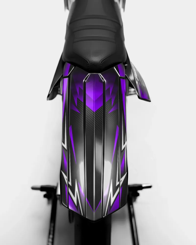 PIQUE - Decoratieset RIEJU 50cc - Paars
