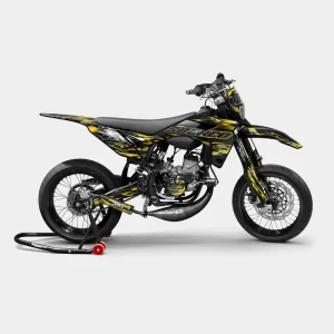 PIQUE - Decoratieset SHERCO 50cc - Donkergeel
