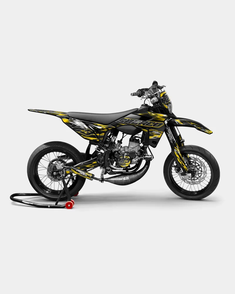 PIQUE - Decoratieset SHERCO 50cc - Donkergeel