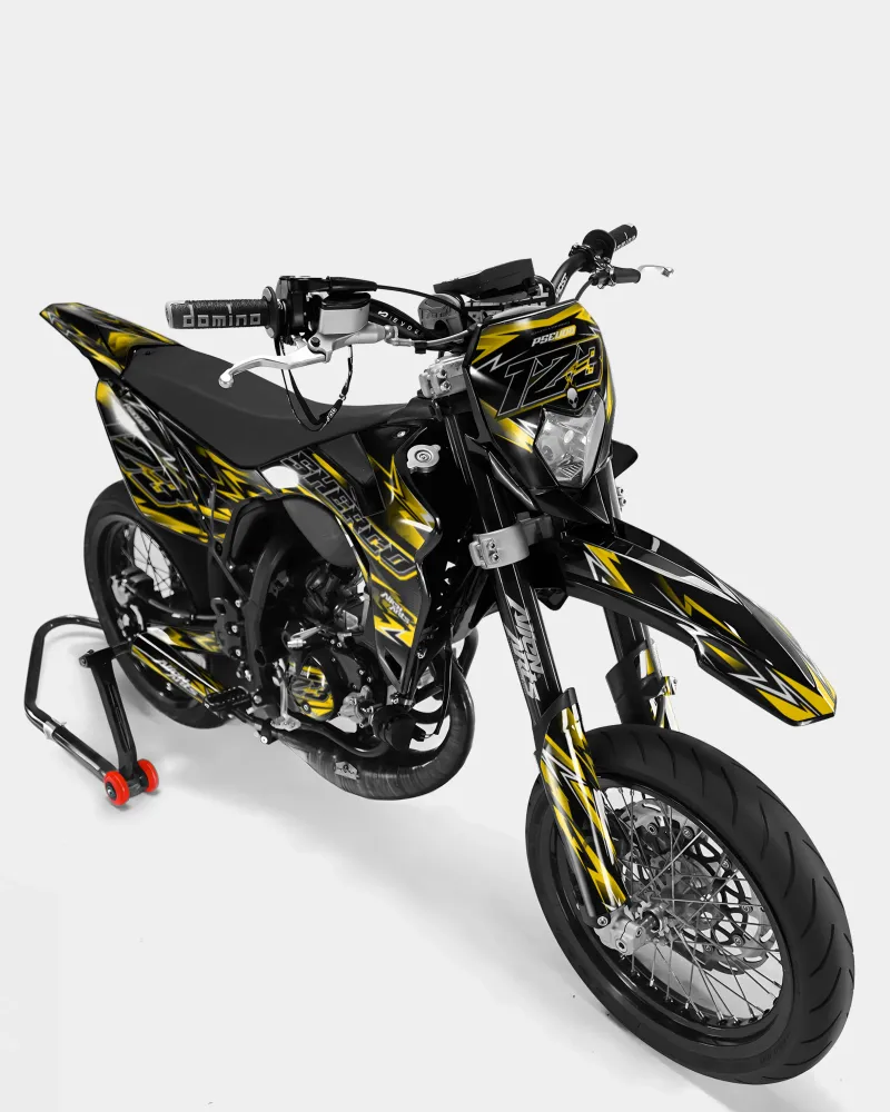 PIQUE - Decoratieset SHERCO 50cc - Donkergeel