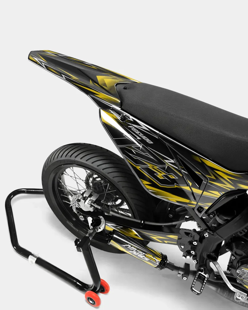 PIQUE - Decoratieset SHERCO 50cc - Donkergeel
