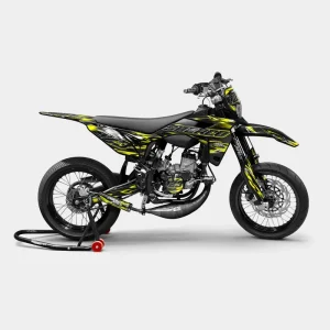 PIQUE - Decoratieset SHERCO 50cc - Geel