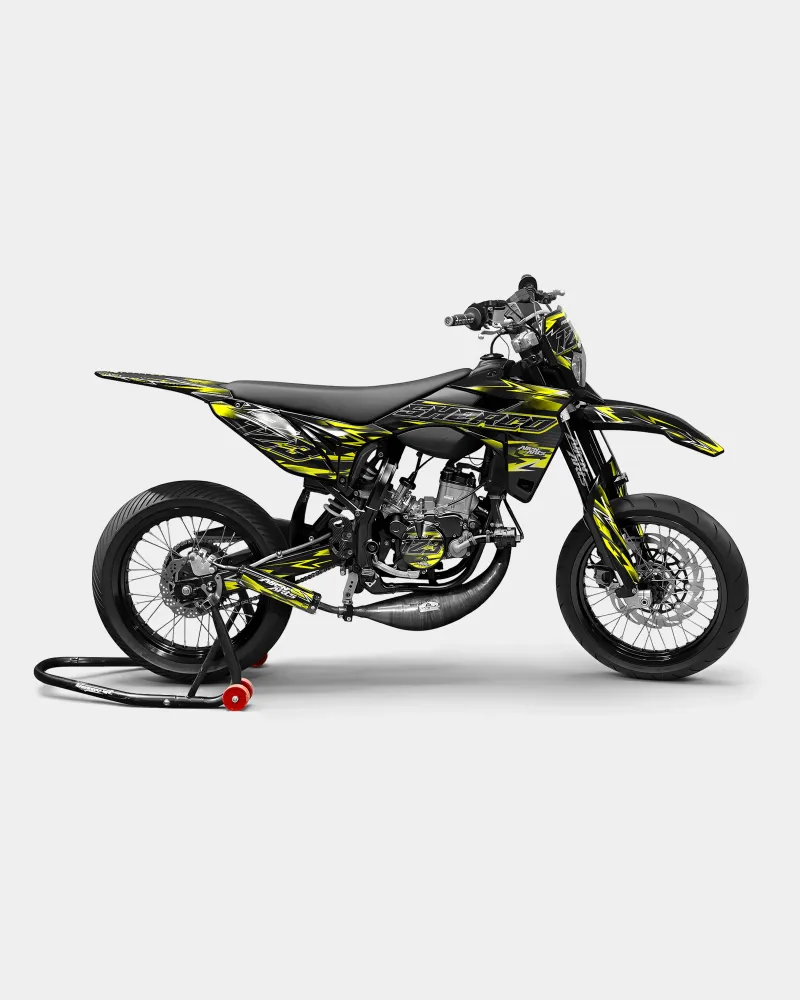 PIQUE - Decoratieset SHERCO 50cc - Geel