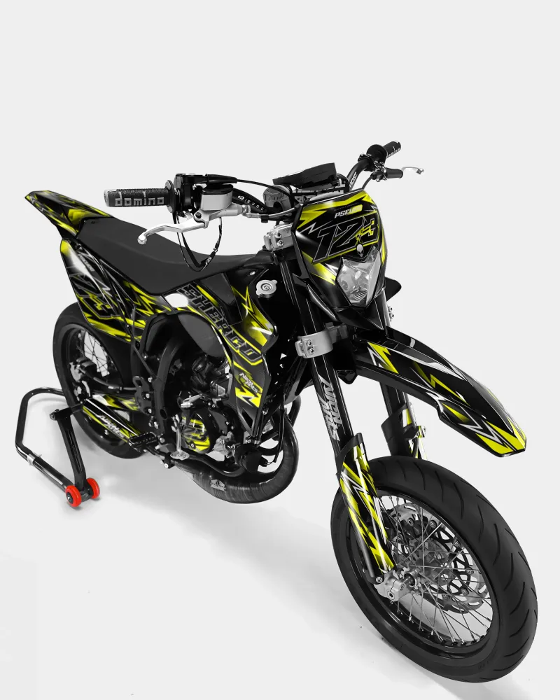 PIQUE - Decoratieset SHERCO 50cc - Geel