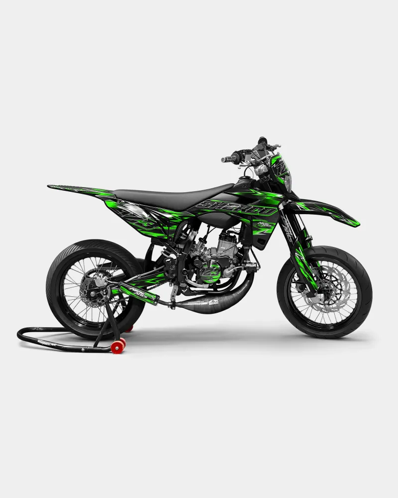 PIQUE - Decoratieset SHERCO 50cc - Groen