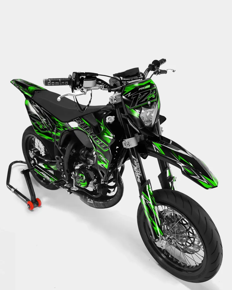 PIQUE - Decoratieset SHERCO 50cc - Groen