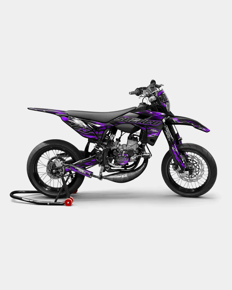 PIQUE - Decoratieset SHERCO 50cc - Paars
