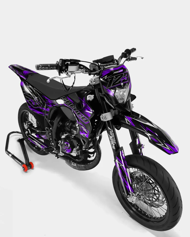 PIQUE - Decoratieset SHERCO 50cc - Paars
