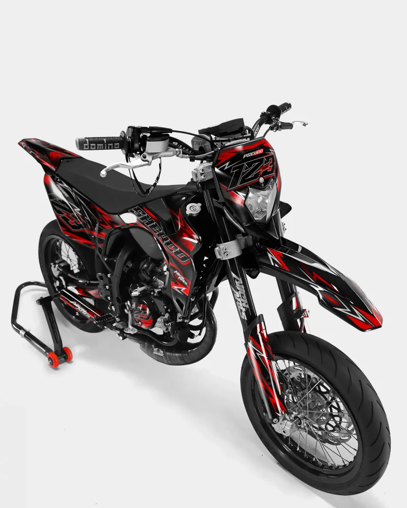 PIQUE - Decoratieset SHERCO 50cc - Rood