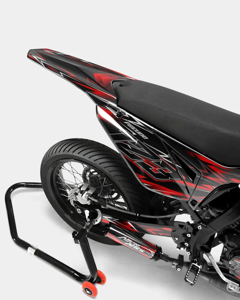PIQUE - Decoratieset SHERCO 50cc - Rood