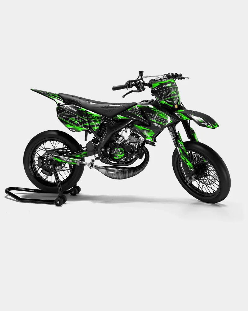 PIQUE - Decoratieset YAMAHA DT 50cc - Groen