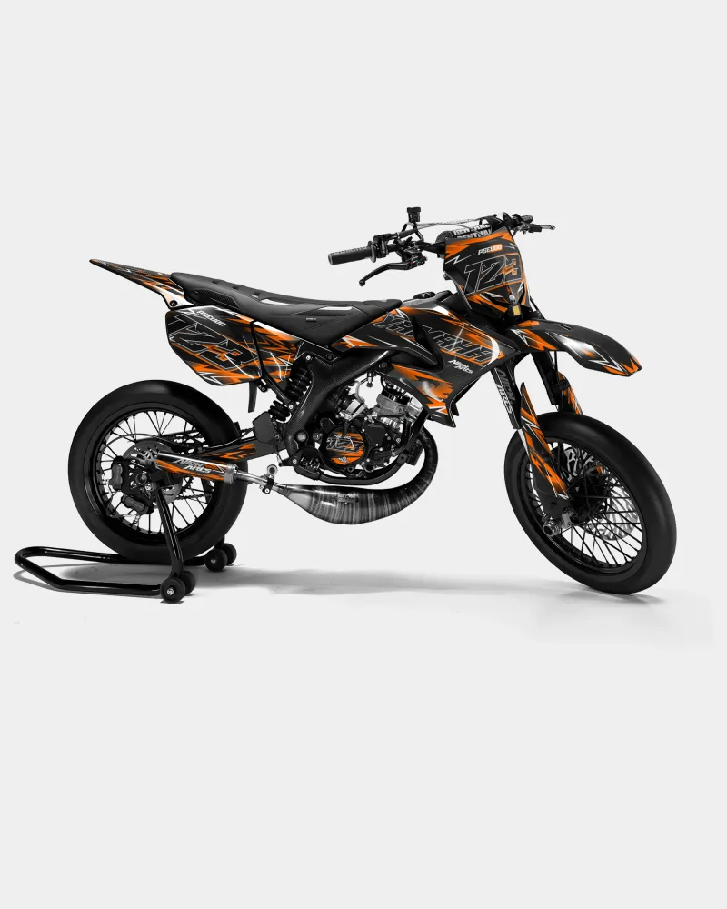 PIQUE - Decoratieset YAMAHA DT 50cc - Oranje