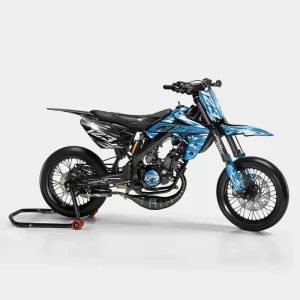 PLUME - Decoratieset RIEJU 50cc - Blauw