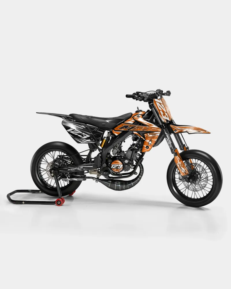 PLUME - Decoratieset RIEJU 50cc - Oranje