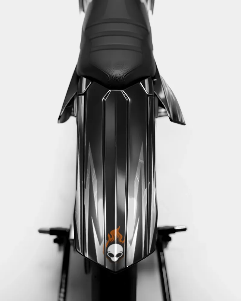 PLUME - Decoratieset RIEJU 50cc - Oranje