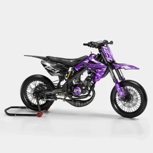 PLUME - Decoratieset RIEJU 50cc - Paars