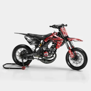 PLUME - Decoratieset RIEJU 50cc - Rood