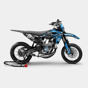 PLUME - Decoratieset SHERCO 50cc - Blauw