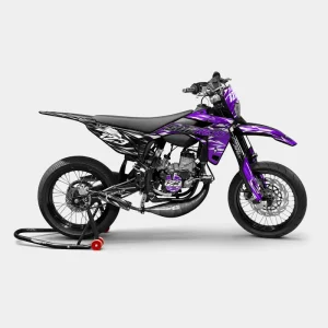 PLUME - Decoratieset SHERCO 50cc - Paars