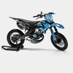PLUME - Decoratieset YAMAHA DT 50cc - Blauw