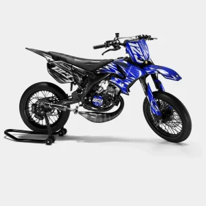 PLUME - Decoratieset YAMAHA DT 50cc - Donkerblauw