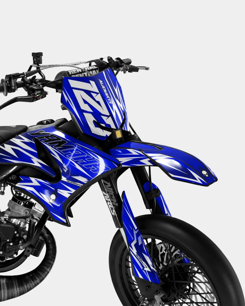 PLUME - Decoratieset YAMAHA DT 50cc - Donkerblauw