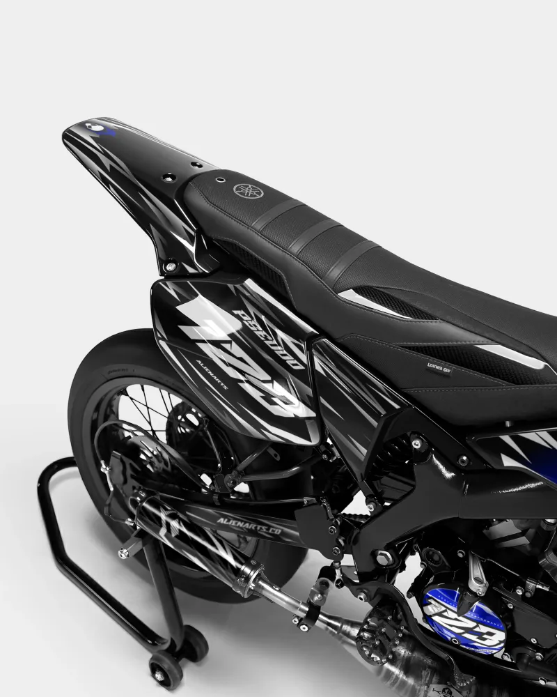 PLUME - Decoratieset YAMAHA DT 50cc - Donkerblauw