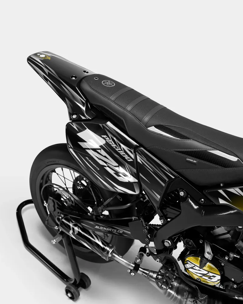 PLUME - Decoratieset YAMAHA DT 50cc - Donkergeel