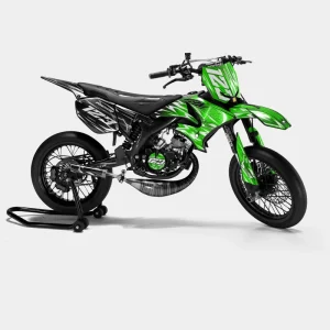 PLUME - Decoratieset YAMAHA DT 50cc - Groen