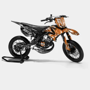 PLUME - Decoratieset YAMAHA DT 50cc - Oranje