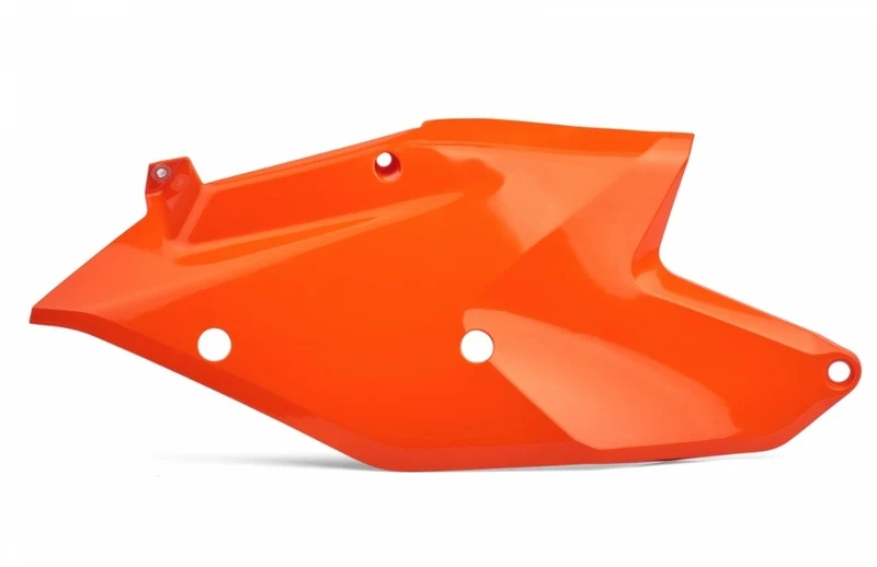 POLISPORT Zijnummerplaten zwart KTM