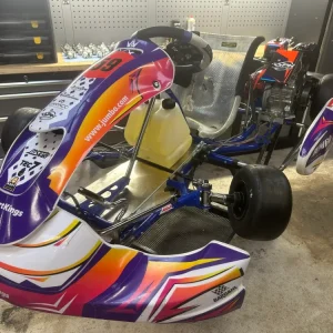 MS Pro kart #59 - 2024 - Getunede motoren