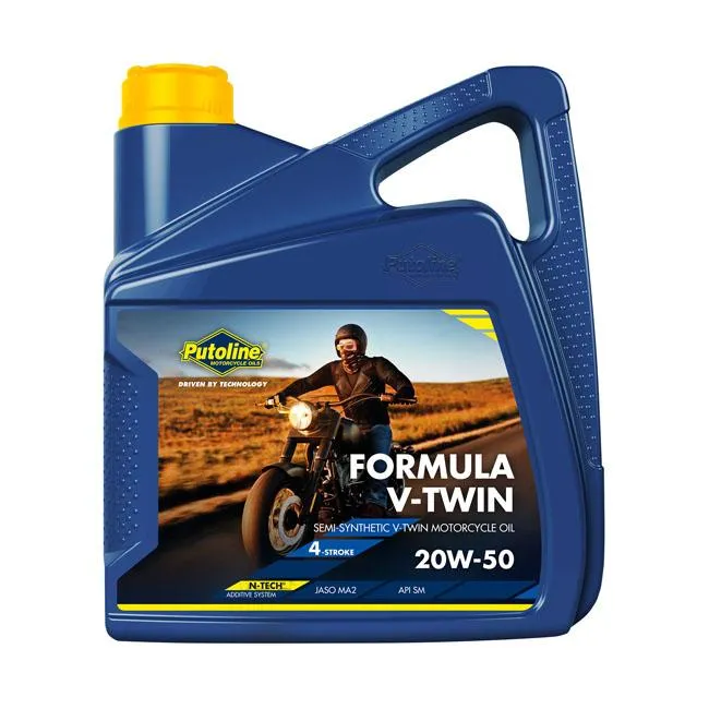 Putoline Formula V-Twin motorolie semisynthetisch 20W-50 4L