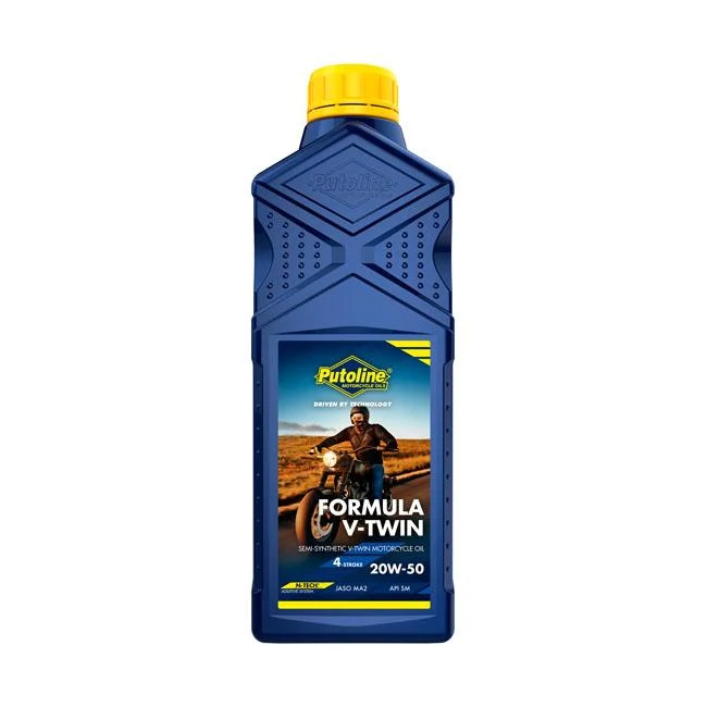 Putoline Formula V-Twin motorolie semisynthetisch 20W-50 1L