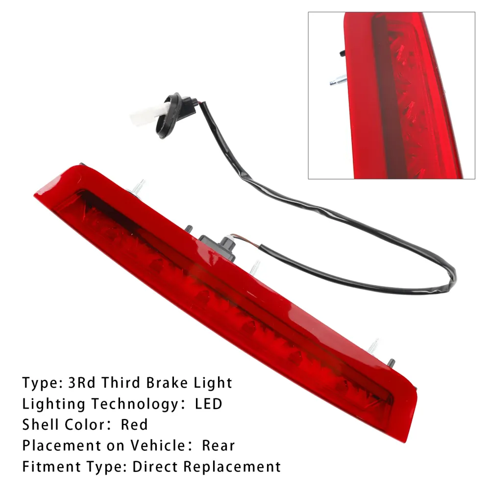 3e remlicht hoog gemonteerd stopsignaal voor Honda HR-V HRV VEZEL Acura 14-22 rood