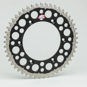 RENTHAL Twinring Aluminium ultralicht zelfreinigend hard geanodiseerd achtertandwiel 1230 - 520