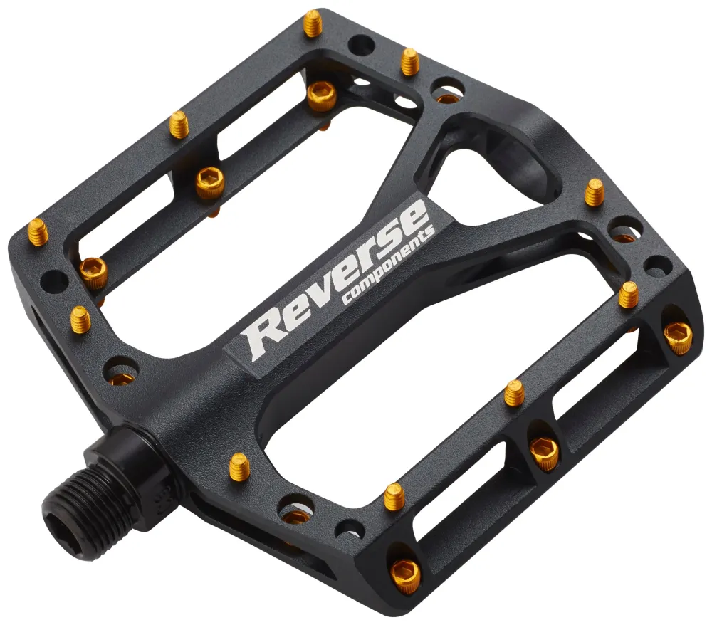 Reverse Black One pedaal zwart/goud