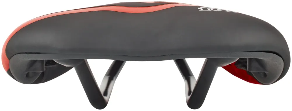 Reverse Fort Will Style zadel zwart/rood