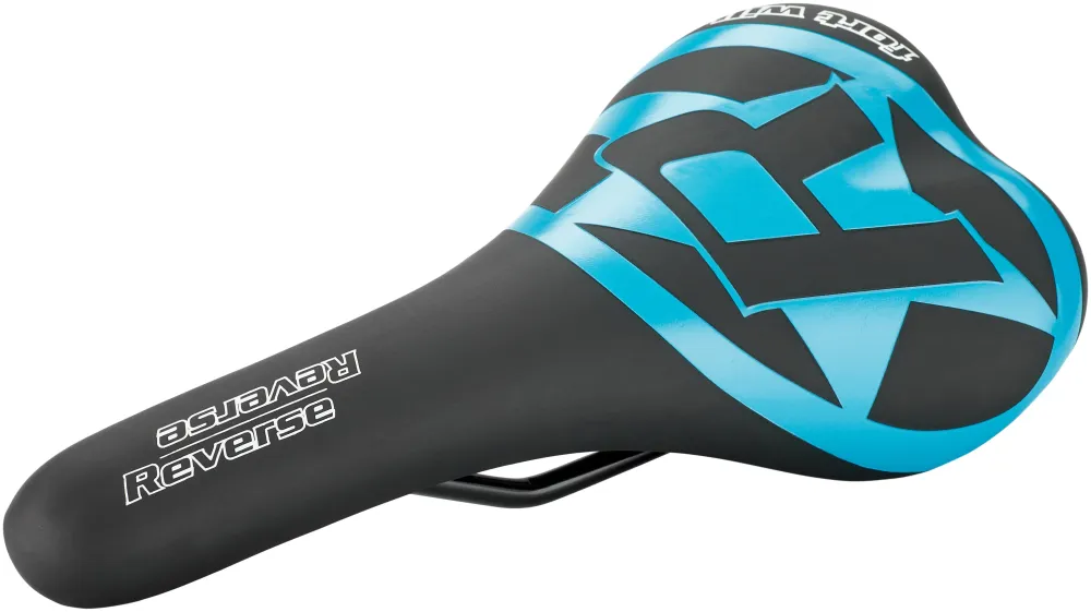 Reverse Fort Will Style zadel zwart/turquoise