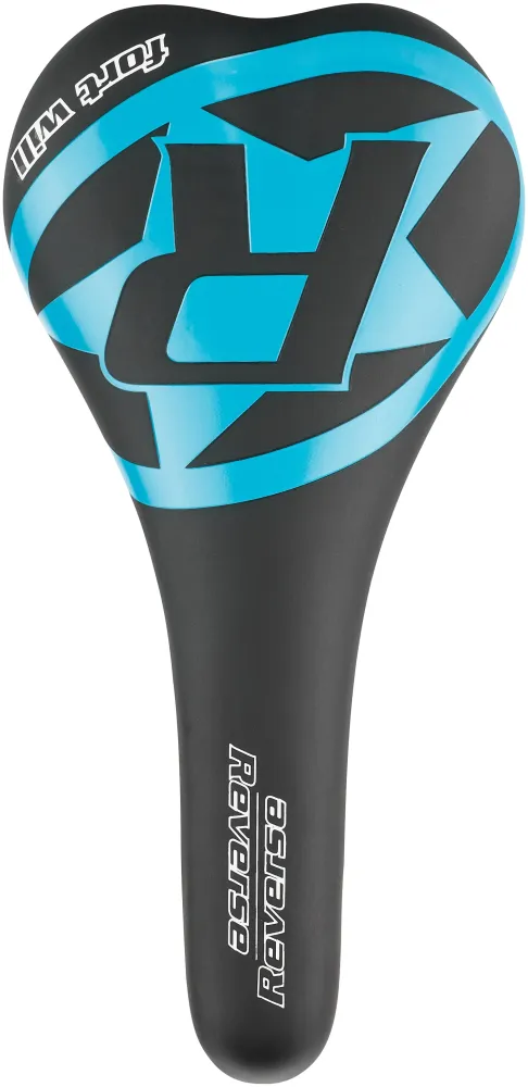 Reverse Fort Will Style zadel zwart/turquoise