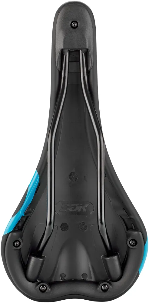 Reverse Fort Will Style zadel zwart/turquoise