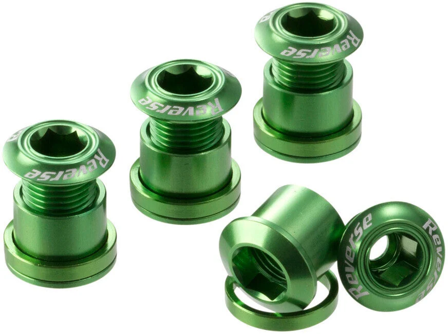 Reverse kettingbladbouten groen
