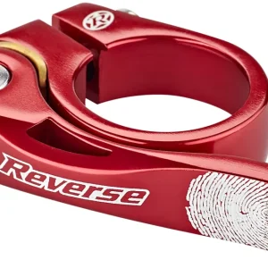 Reverse Long Life zadelklem Ø31,8mm rood
