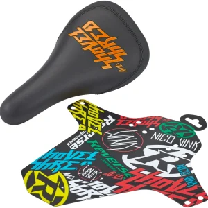 Reverse Nico Vink Shovel & Shred zadel zwart/oranje