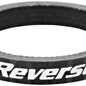 Reverse Spacer 5mm Carbon 1 1/8" zwart