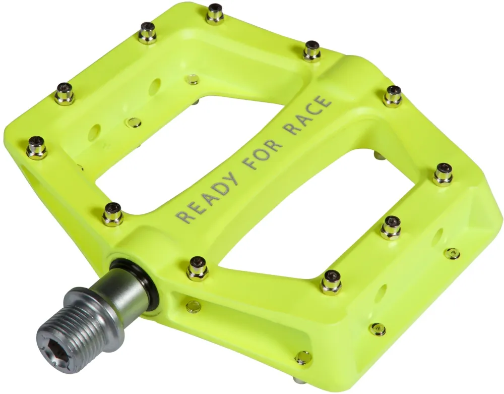 RFR Pedalen Flat RACE neon geel