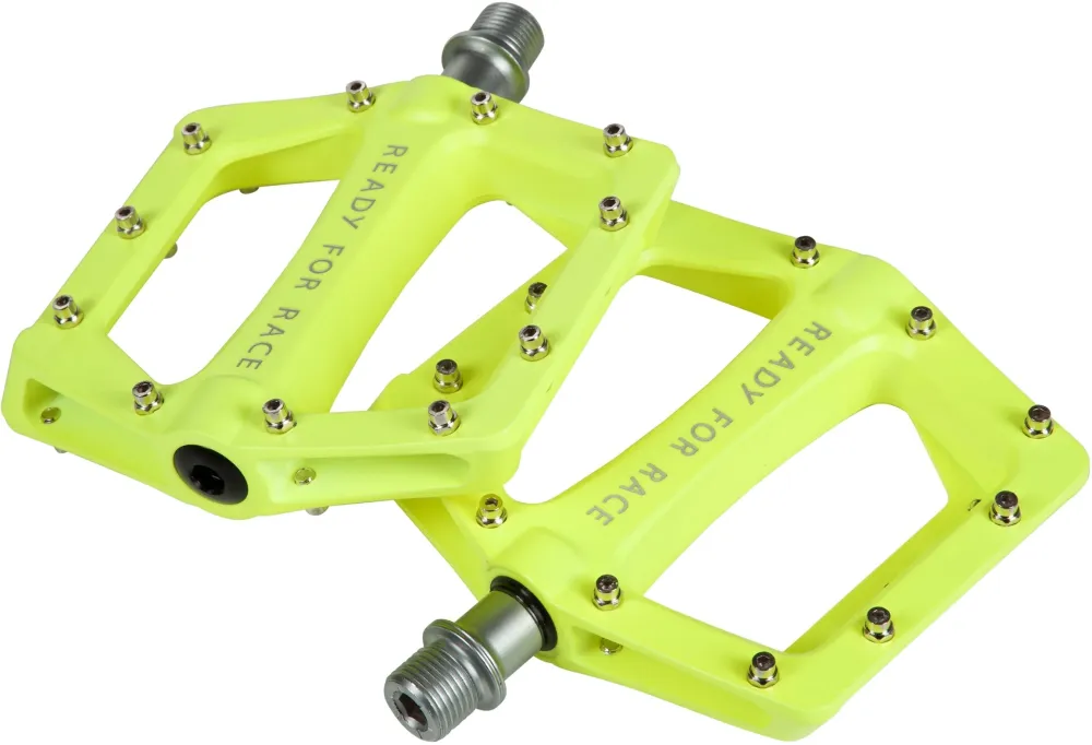 RFR Pedalen Flat RACE neon geel