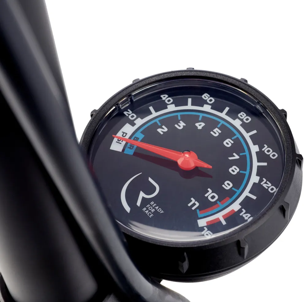 RFR Vloerpomp black´n´glossy black´n´red