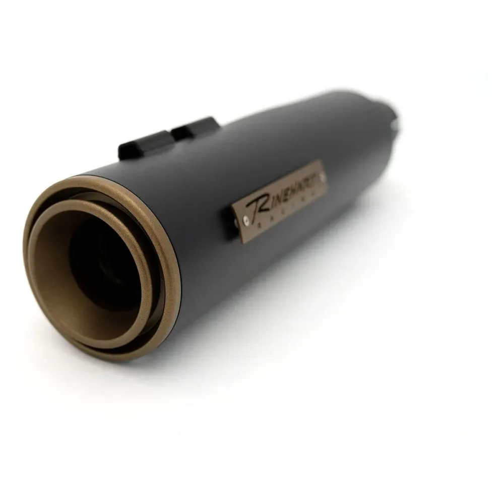 Rinehart HP45 Touring Slip-On dempers voor Harley