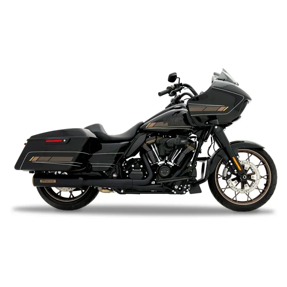 Rinehart HP45 Touring Slip-On dempers voor Harley